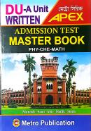 Admission Test Master Book (DU-A-unit)